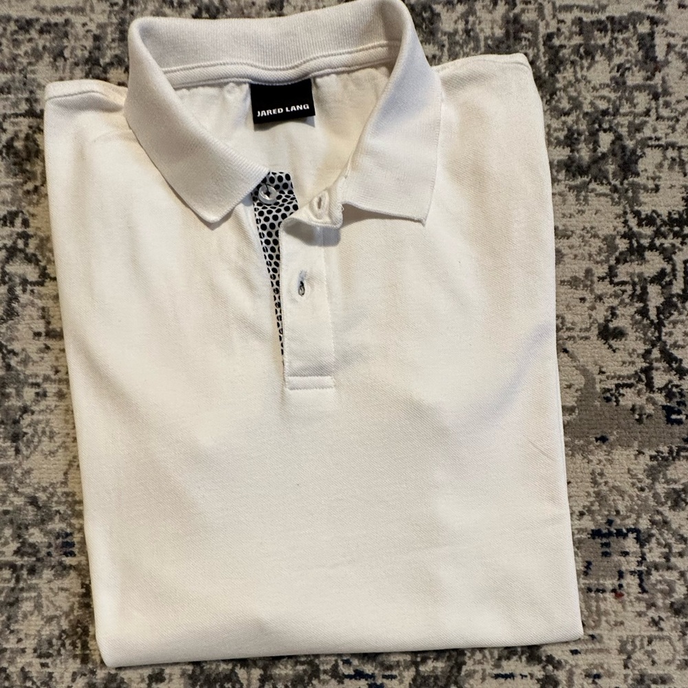 Jared Lang men’s polo shirt size medium